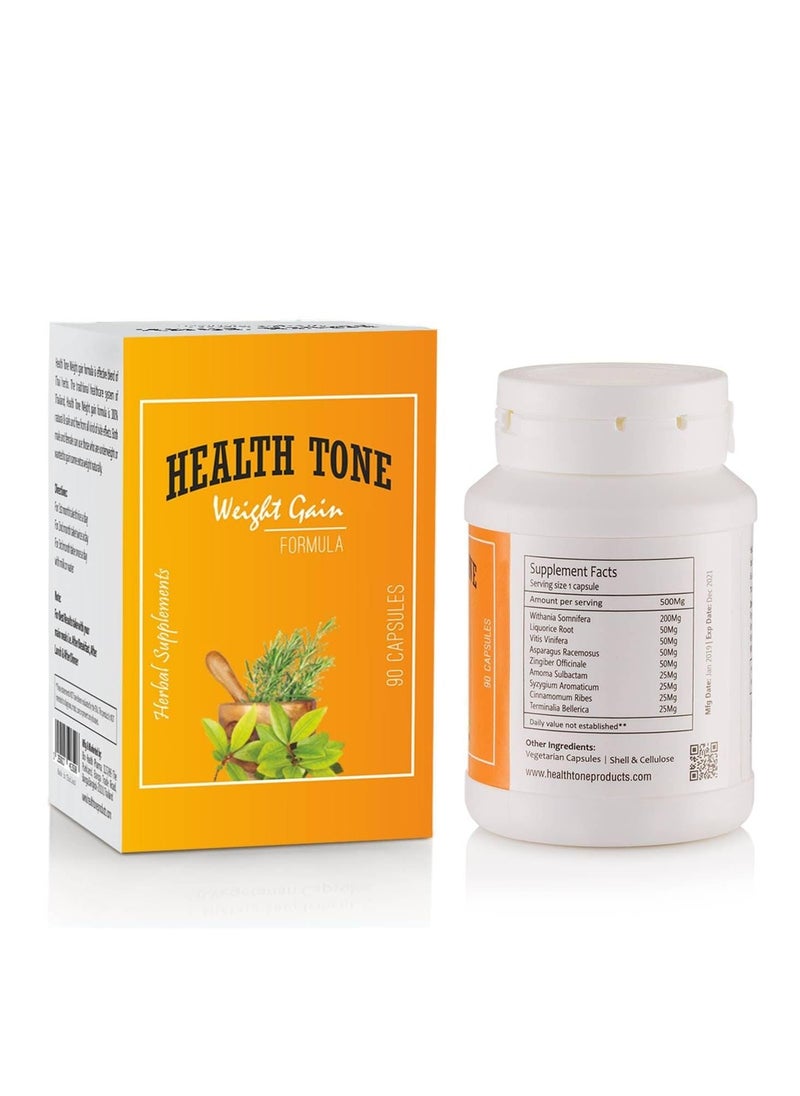 Health Tone - Health Tone Weight Gain Formula | Herbal Supplement for Healthy Weight Gain - Image 1