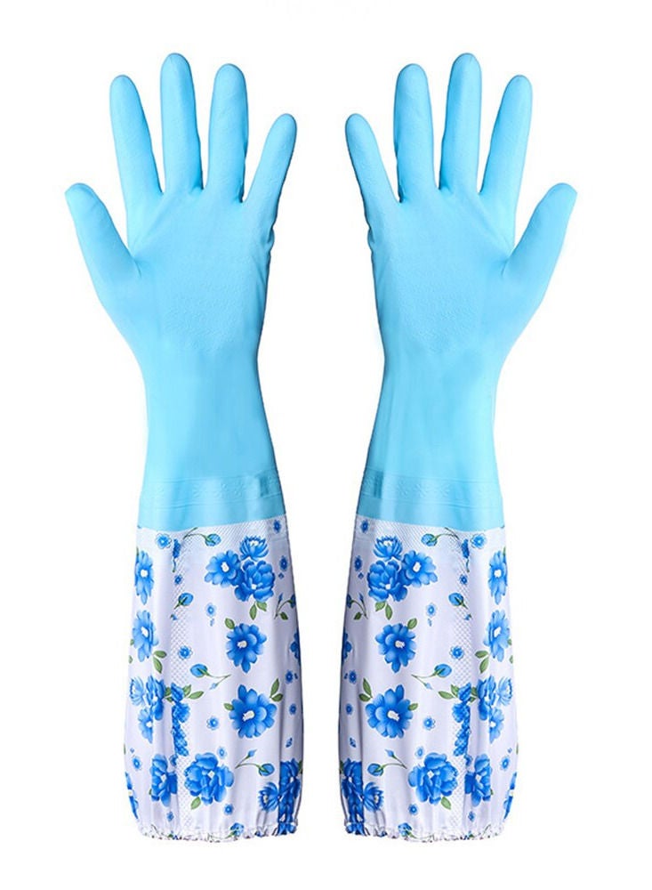 Waterproof Household Cleaning Chores Latex Gloves Anti Allergens - Image 1