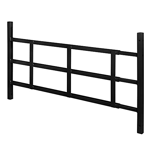 Defender Security Segal 9179775 16 in, Carbon Steel, Black, Fixed 3-Bar Window Grill, 15-1/4 in.H x 23-1/2 in-38 in.W - Image 1