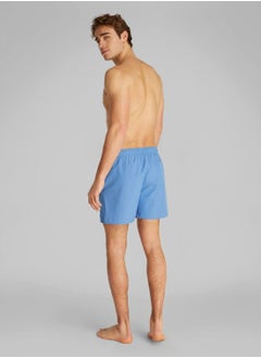 Men's Medium Drawstring Swim Shorts - CK Monogram - Polyester, Blue - pzsku/ZF45CC09495233F484A57Z/45/_/1738050810/da6d9767-f516-4982-8088-577139fcf7e7