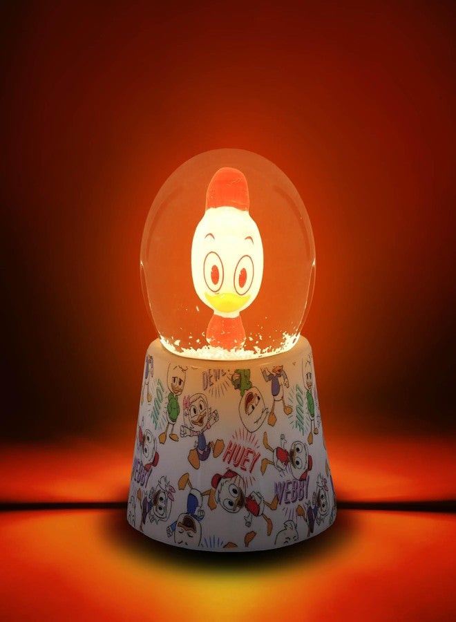 سيلفر بوفالو كرة ثلجية صغيرة مضيئة من سيلفر بافالو ديزني ميكي وأصدقائه | هيوي داك | ارتفاع 3.8 بوصة، 45 مم (صغيرة) - Image 3