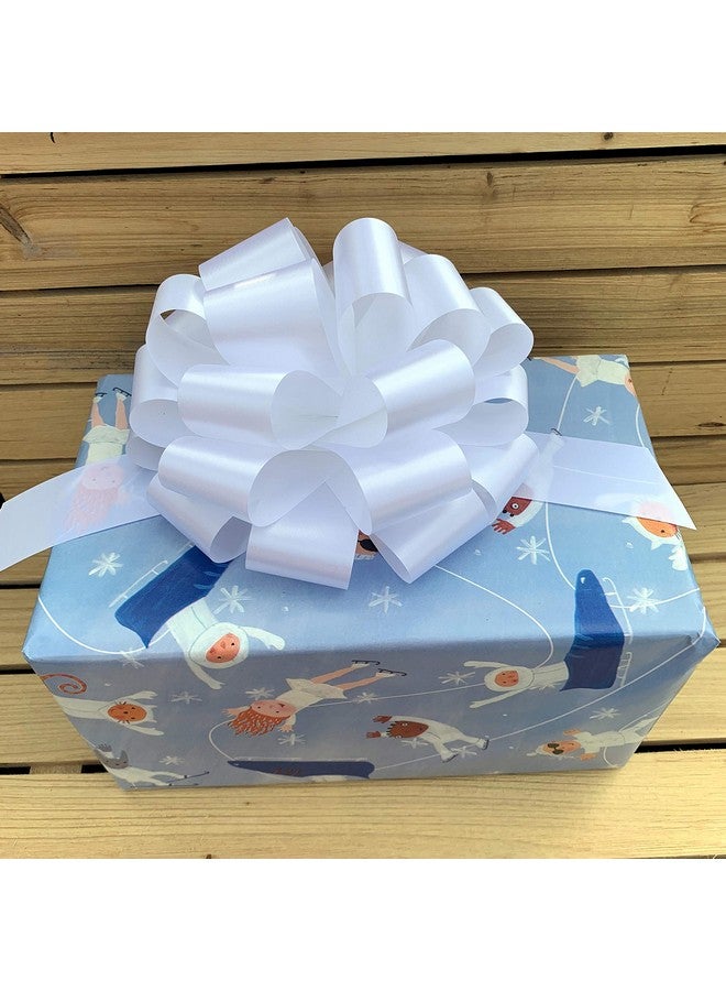 GiftWrap Etc. Gold White Green Blue Red Pull Bows For Gifts 9" Wide Set Of 5 Easter Christmas Presents Gift Basket Birthday Holiday Embellishments Office Fundraiser Wreath Swag - Image 4