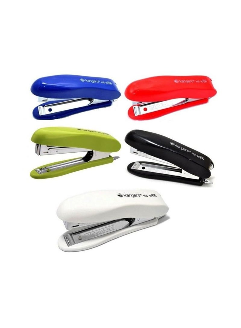 Kangaro 1-Piece HS-10EN Desktop Stapler Assorted Colours  - Image 3