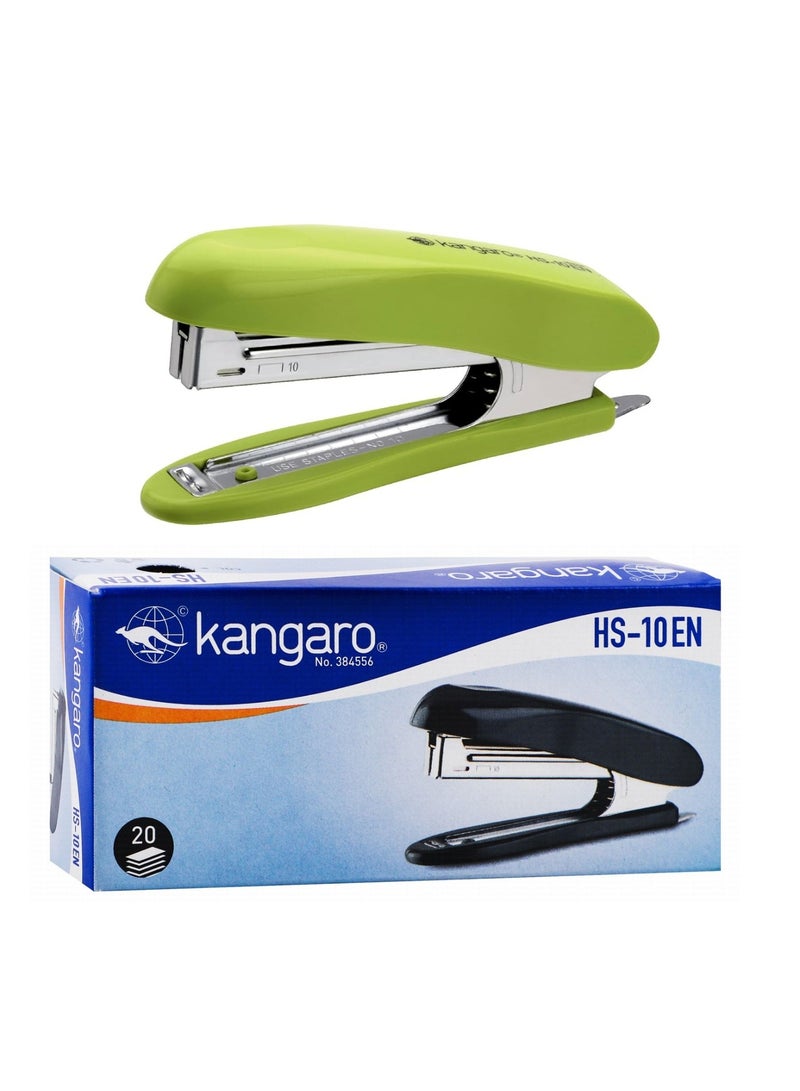 Kangaro 1-Piece HS-10EN Desktop Stapler Assorted Colours  - Image 1