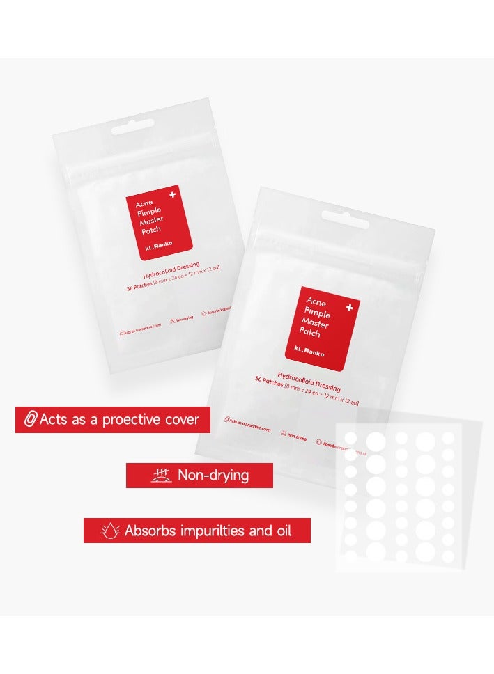 اكني باتش 108 قطعة من لاصقات حب الشباب الشفافة - Image 2