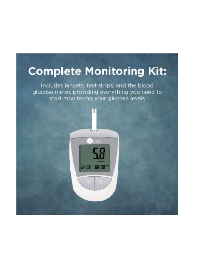 AFRA Blood Glucose Monitoring Combo Kit | 50 Blood Glucose Test Strips (100GMS) + 50 Sterile - Image 5