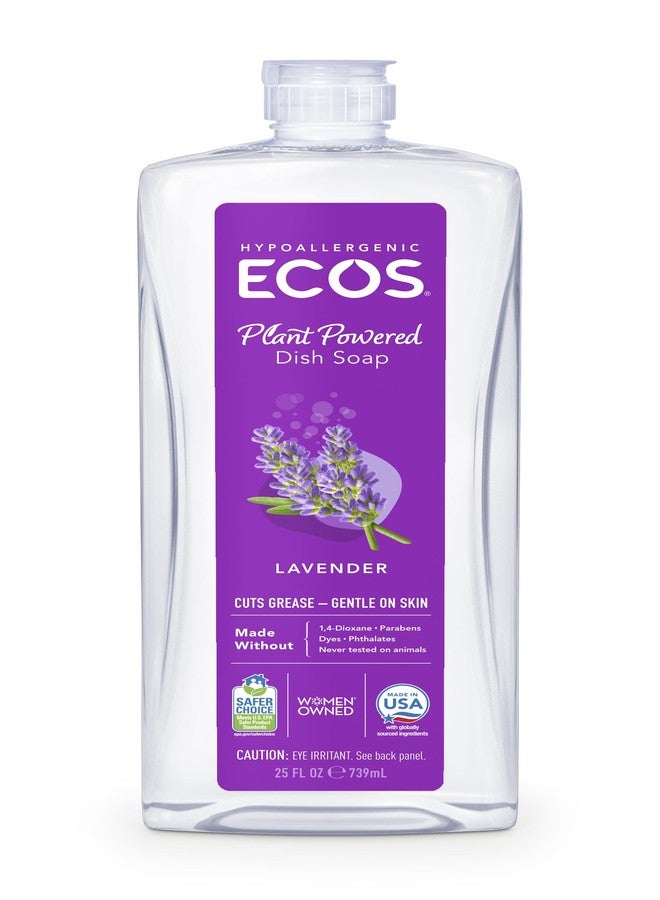 ECOS 25 Oz Dishmate Dish Liquid with Lavender (Set of 3) - Image 1