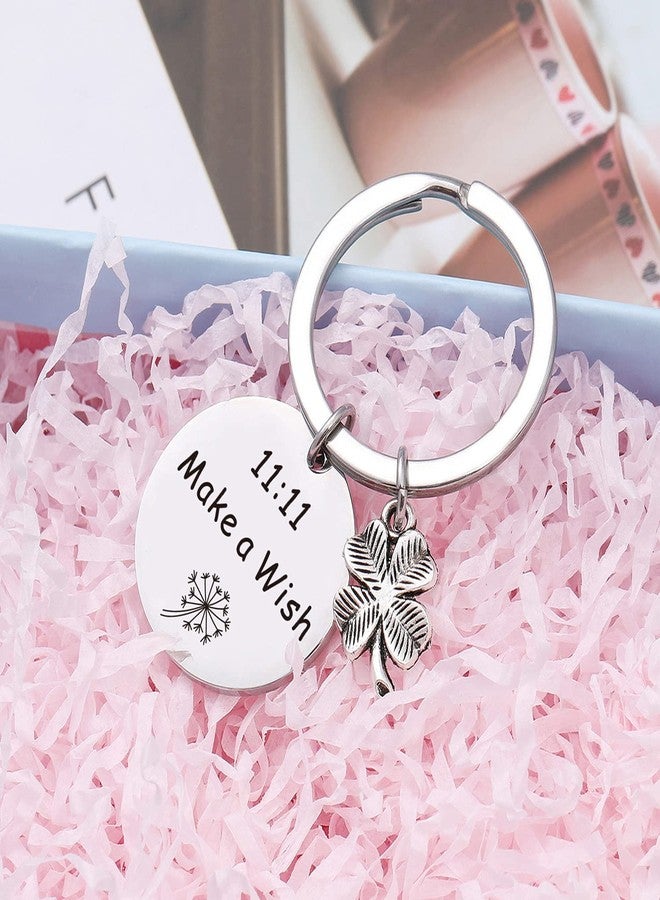 NOTHERS RSZOTW Dandelion Wishing Keychain 11:11 Couple Gift for Grilfriend, Boyfriend, Husband, Wife Dandelion Lover Keychain - Image 4