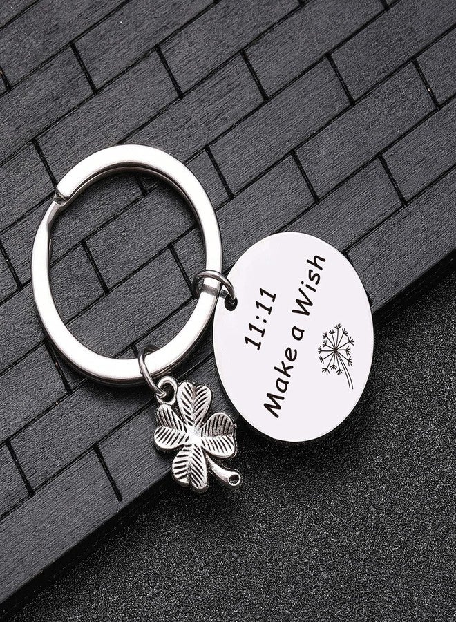 NOTHERS RSZOTW Dandelion Wishing Keychain 11:11 Couple Gift for Grilfriend, Boyfriend, Husband, Wife Dandelion Lover Keychain - Image 5