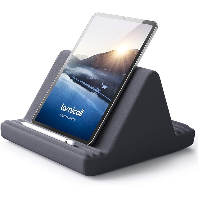 Lamicall Tablet Pillow Stand iPad Bed Soft Holder for Lap 6 Viewing Angles - Image 1