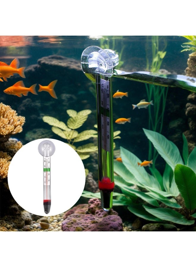 غنافوتو موازين حرارة لأحواض الأسماك، موازين حرارة رقمية لأحواض الأسماك، جهاز اختبار عالي الدقة بتصميم واضح سهل القراءة - Image 5