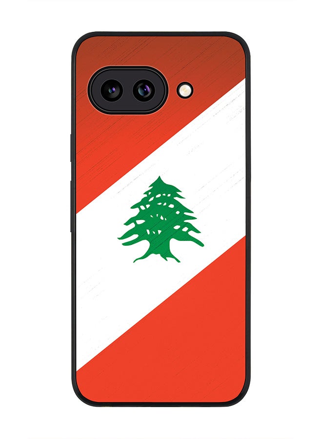 Stylizedd For Google Pixel 9a Case,Slim fit Camera Protection, Shockproof Thin Phone cover  - Flag Of Lebanon