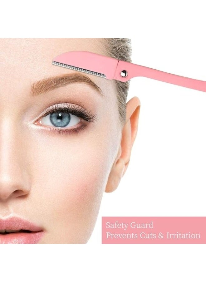 Feather-Flamingo - 3 Piece Flamingo Ladies Razor For Facial And Body Hair - Image 1