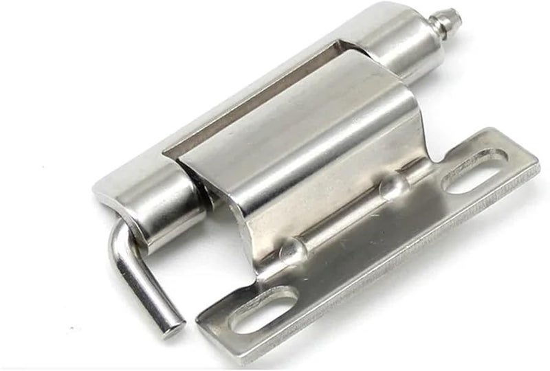 250 3 4 Latch Type Bent Right Angle Hinge For Distribution Box Door Switch Cabinet Equipment Control Cabinet 250 4 Stainless Steel - Image 2