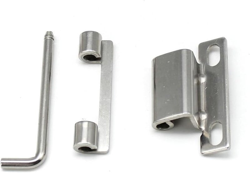 250 3 4 Latch Type Bent Right Angle Hinge For Distribution Box Door Switch Cabinet Equipment Control Cabinet 250 4 Stainless Steel - Image 4