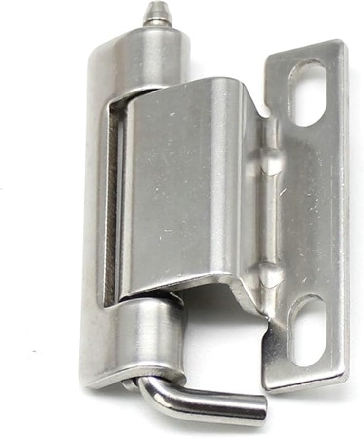 250 3 4 Latch Type Bent Right Angle Hinge For Distribution Box Door Switch Cabinet Equipment Control Cabinet 250 4 Stainless Steel - Image 3
