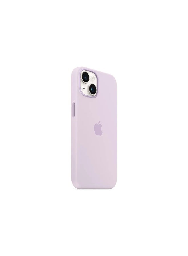 فريق ديلوكس غلاف سيليكون آيفون 14 مع MagSafe (Lilac) - Image 2