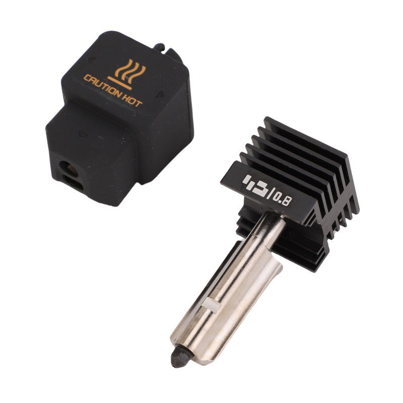 3D Printer Hotend Replacement Kit: 0.8mm Hardened Steel Nozzle, Ti Alloy Heat Break, Quick Swap Design - All Metal High Temperature Hotend for Bambu Lab H2D, A1 Mini 3D Printers - Image 2