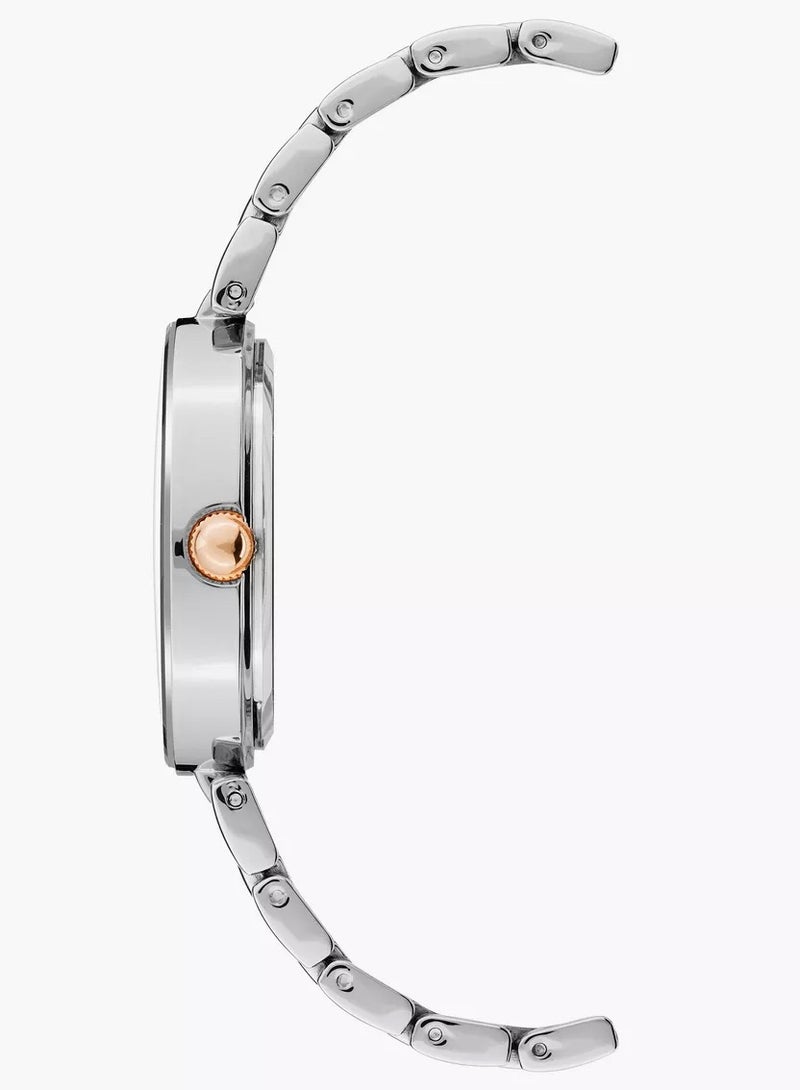 Anne Klein Women's Analog Stainless Steel AK1363BNRT - Image 3