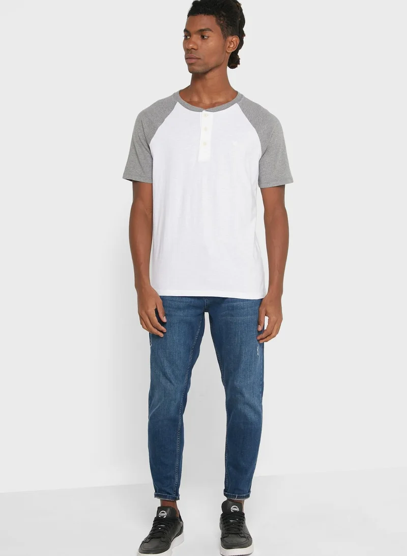 American Eagle Colour Block Crew Neck T-Shirt