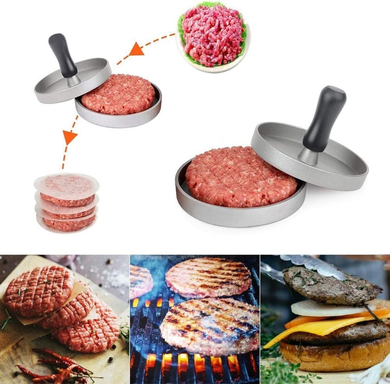 FASHION.HOME Unique Burger Press - The Perfect Design for BBQ and Delicious Cuisine - Image 3