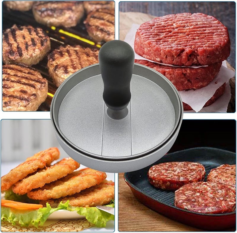 FASHION.HOME Unique Burger Press - The Perfect Design for BBQ and Delicious Cuisine - Image 2