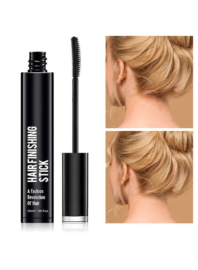 Immetee Hair Finishing Stick, Non Greasy and Non Sticky Small Broken Hair Finishing Cream, Refreshing Hair Wax Stick for Frizz and Flyaway, Hair Gel 30ml - Image 1