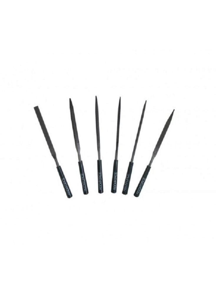 ROCKFORCE ROCKFORCE Multifunction Needle File Set 6 pcs L-160 mm,Ø4 mm in Blister  - Image 2