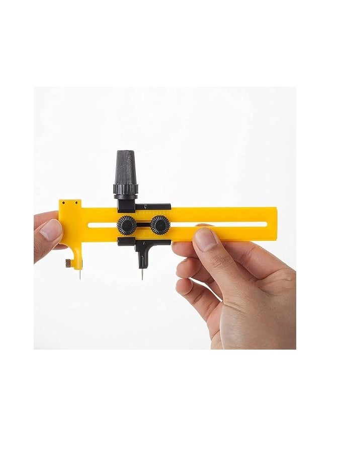 Keep Smiling Arts Compass 10mm-150mm Circle Cutter for Precise and Smooth Cuts Ideal for Crafting and DIY Projects  - Image 3