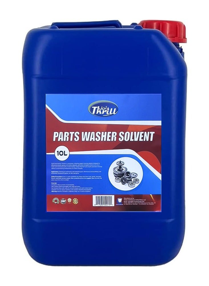 Thrill Parts Washer Solvent 10L Can - Industrial Degreaser for Precision Cleaning - Image 1