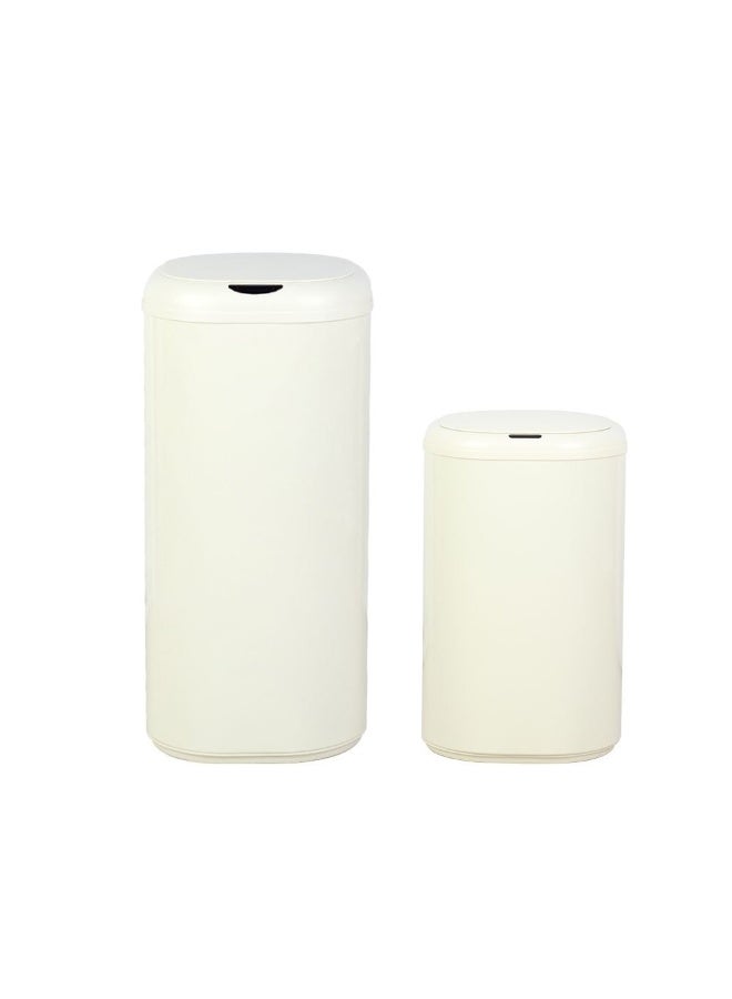 DANUBE HOME Velora 38L Sensor Dustbin Automatic Touchless Waste Bin Beige  29x29x61.5cm - Image 4