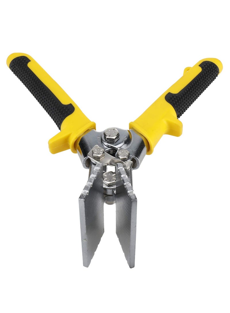 SOLARAE 3 Inch Straight Jaw Sheet Manual Metal Bending Pliers Sheet Metal Hand Seamer - Image 4