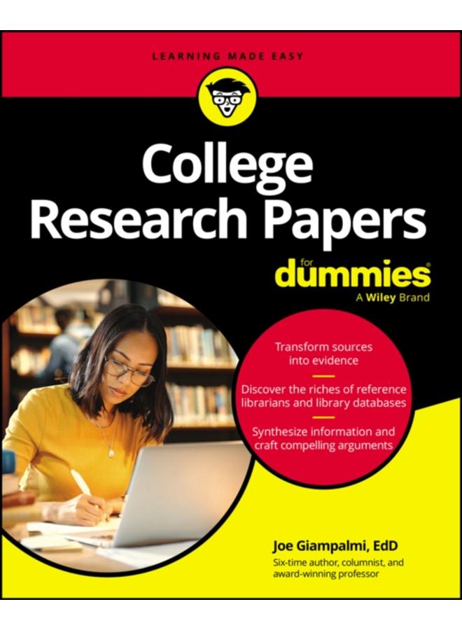 College Research Papers For Dummies 