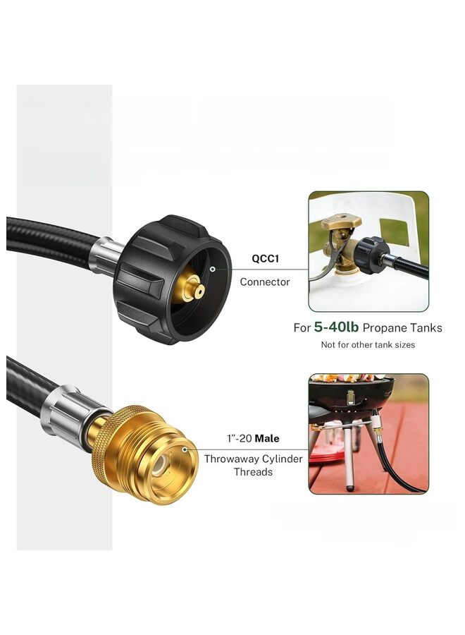 Ù…Ø­ÙˆÙ„ Ø®Ø±Ø·ÙˆÙ… Ø§Ù„Ø¨Ø±ÙˆØ¨Ø§Ù† Ø¨Ø·ÙˆÙ„ 6 Ø£Ù‚Ø¯Ø§Ù…ØŒ Ø£Ø³ÙˆØ¯ØŒ Ù…Ù† 1 Ø±Ø·Ù„ Ø¥Ù„Ù‰ 20 Ø±Ø·Ù„Ø§Ù‹ØŒ Ù„Ø®Ø²Ø§Ù†Ø§Øª Ø§Ù„Ø¨Ø±ÙˆØ¨Ø§Ù† Ø§Ù„ØªÙŠ ÙŠØªØ±Ø§ÙˆØ­ ÙˆØ²Ù†Ù‡Ø§ Ø¨ÙŠÙ† 5 Ùˆ40 Ø±Ø·Ù„Ø§Ù‹ØŒ Ø®Ø±Ø·ÙˆÙ… Ù…Ø­ÙˆÙ„ Ù…Ø¹ ÙˆØµÙ„Ø© Ù„Ù„Ø´ÙˆØ§Ø¡/Ù…ÙˆÙ‚Ø¯ Ø§Ù„ØªØ®ÙŠÙŠÙ…/Ù…Ø¯Ù�Ø£Ø© Ø§Ù„Ø£ØµØ¯Ù‚Ø§Ø¡ - Image 3