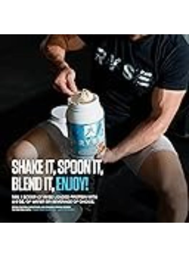 RYSE Loaded Protein Powder Jet-Puffed Birthday Cake – 2 lb, 27 Servings | 25g Protein, Low Carb, Low Sugar & Digestive Support - Image 5