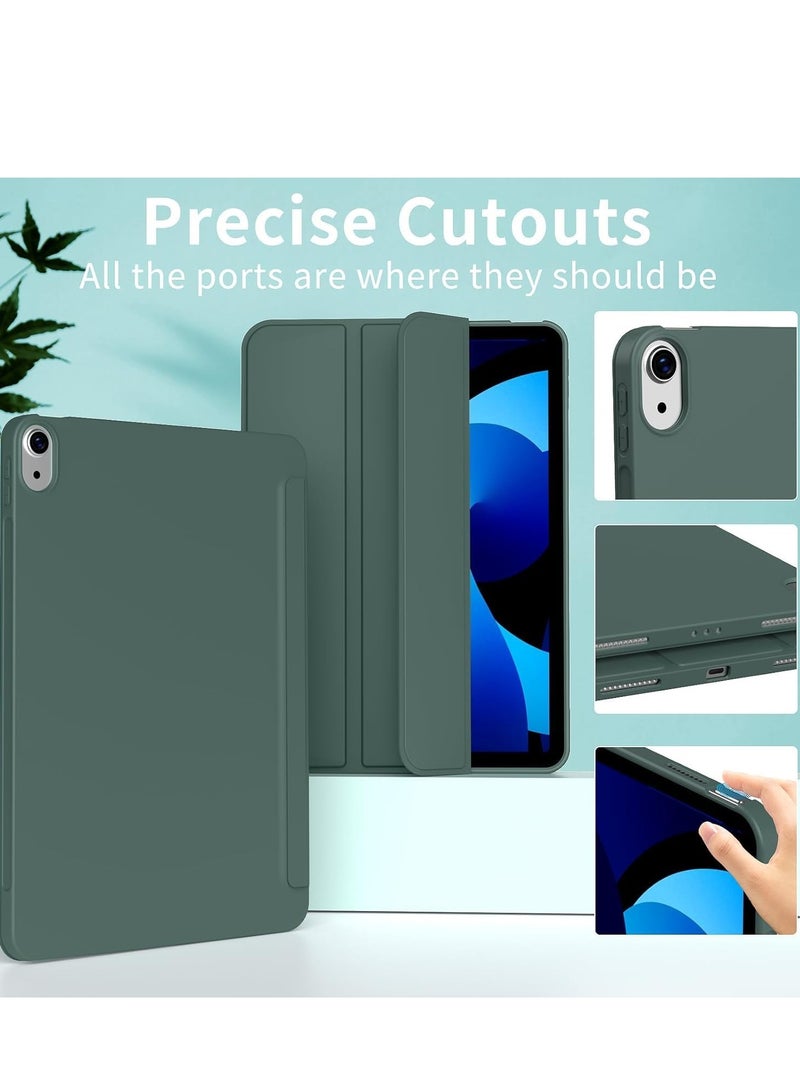 JAJEEK iPad Air 11 Inch M2 2024 Case, iPad Air 5th/4th Gen (10.9 Inch, 2022/2020) – Lightweight Soft TPU Protective Case with Auto Sleep/Wake, Smart Folio Cover, Slim & Durable, Perfect for Hands-Free Viewing - Image 2