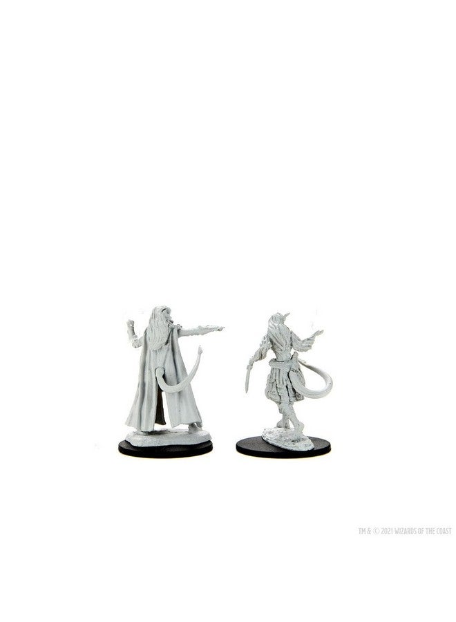 WiZKiDS Tiefling Sorcerer Female Nozurs Marvelous Miniatures D&D Unpainted Miniatures WizKids - Image 4