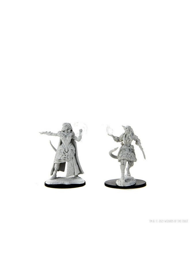 WiZKiDS Tiefling Sorcerer Female Nozurs Marvelous Miniatures D&D Unpainted Miniatures WizKids - Image 3