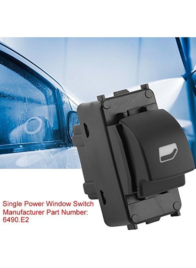 Peugeot 207 Power Window Switch Single Master Control Button 1 9x1 7 Inch - Image 4