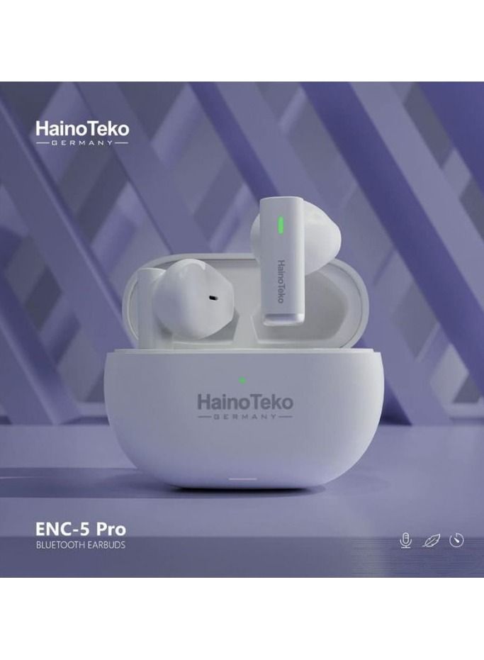 Haino Teko ENC-5 Pro Wireless EarBuds For iPhones and Android