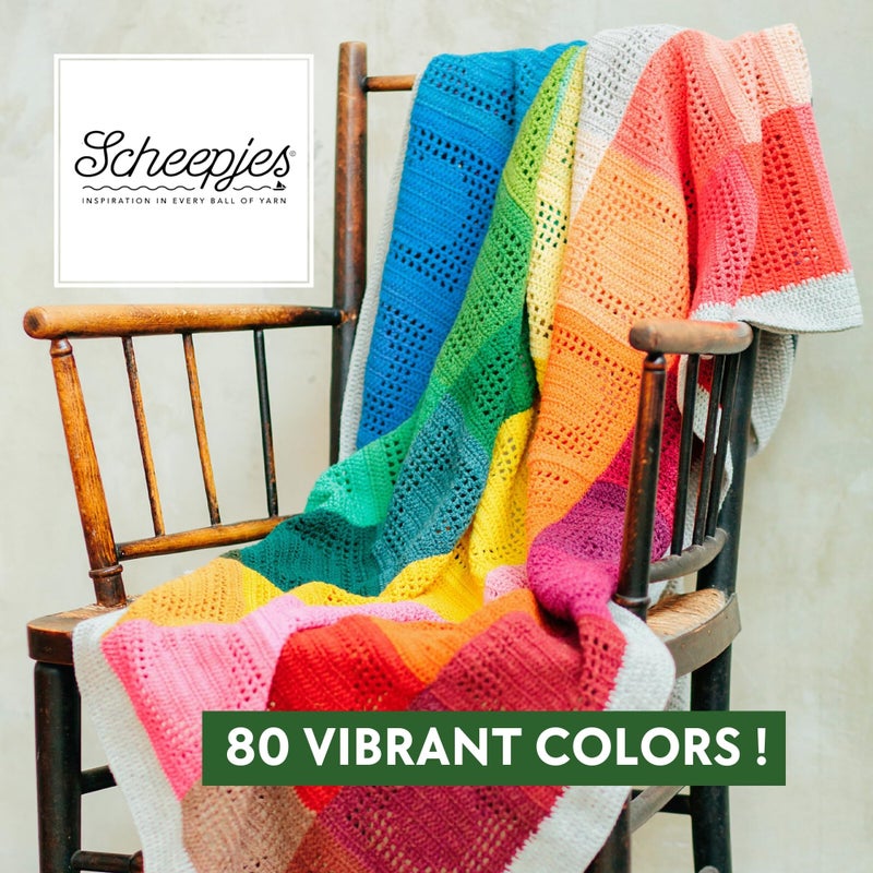 Scheepjes Metropolis Color Pack, 80 x 10 g Wool/Nylon Mini Skeins, Pack of 1 - Image 4
