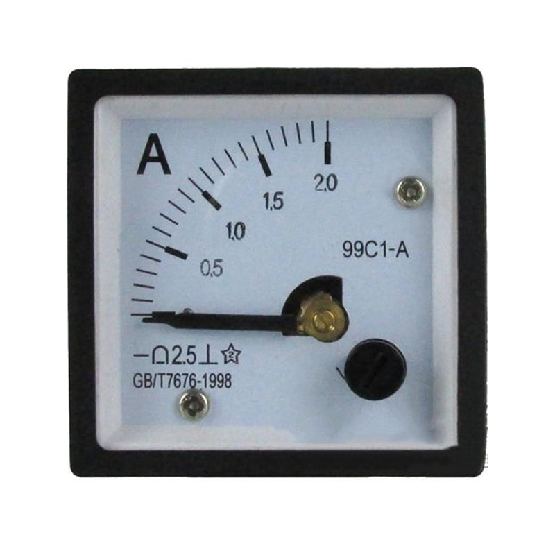 99C1-A Pointer Type DC Ammeter 1A2A3A5A5A10A20A20A50A75A100A Ampere Meter(500A 75mV) - Image 1