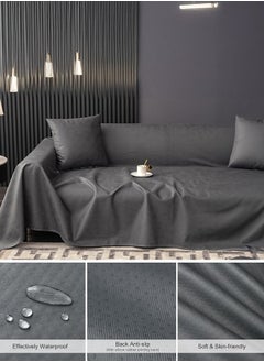 XiuWoo Four Seasons Universal Sofa Slipcover Waterproof Dustproof Sofa Cover Large Size To Choose For L Shape Sofa Covers Set Washable Soft Technology Cloth  - Image 4