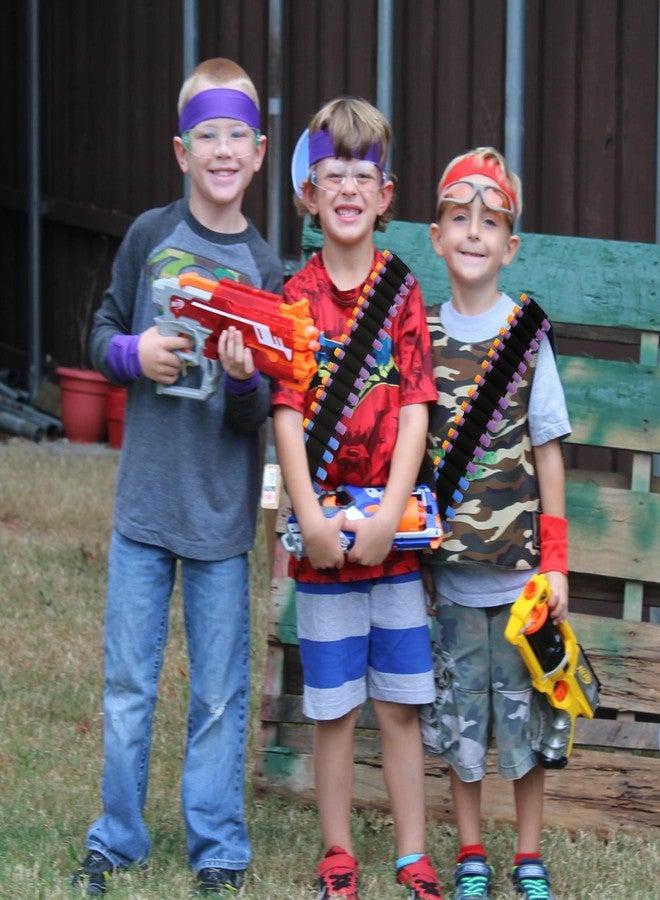 EKIND Adjustable Nylon Strap Quick Release Buckle Perfect Dart Shoulder Band 27 Dart Pockets Compatible for Nerf N-Strike Elite Mega Series - Image 5