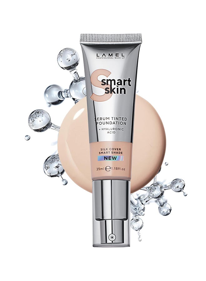 LAMEL Smartskin Serum Tinted Foundation - Porcelain - Image 1