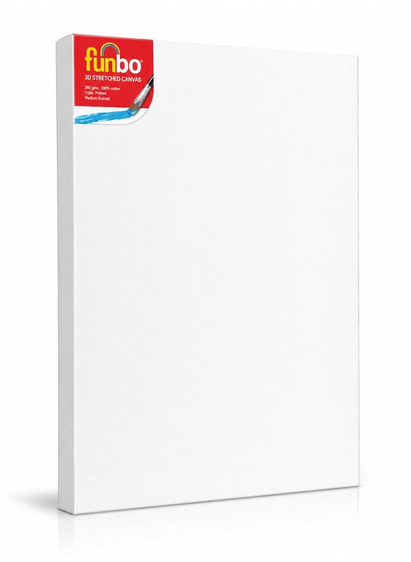 Funbo Stretched 3D canvas 380 gms 50X70 cm - Image 1