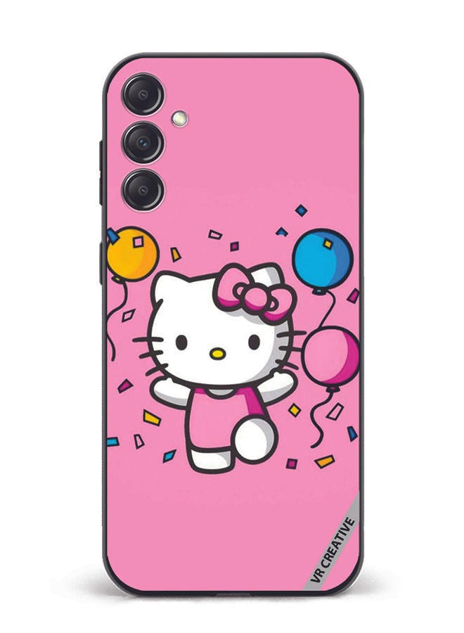 VR CREATIVE Protective Case Cover For Samsung Galaxy A34 Hello Kitty Design Multicolour - Image 1