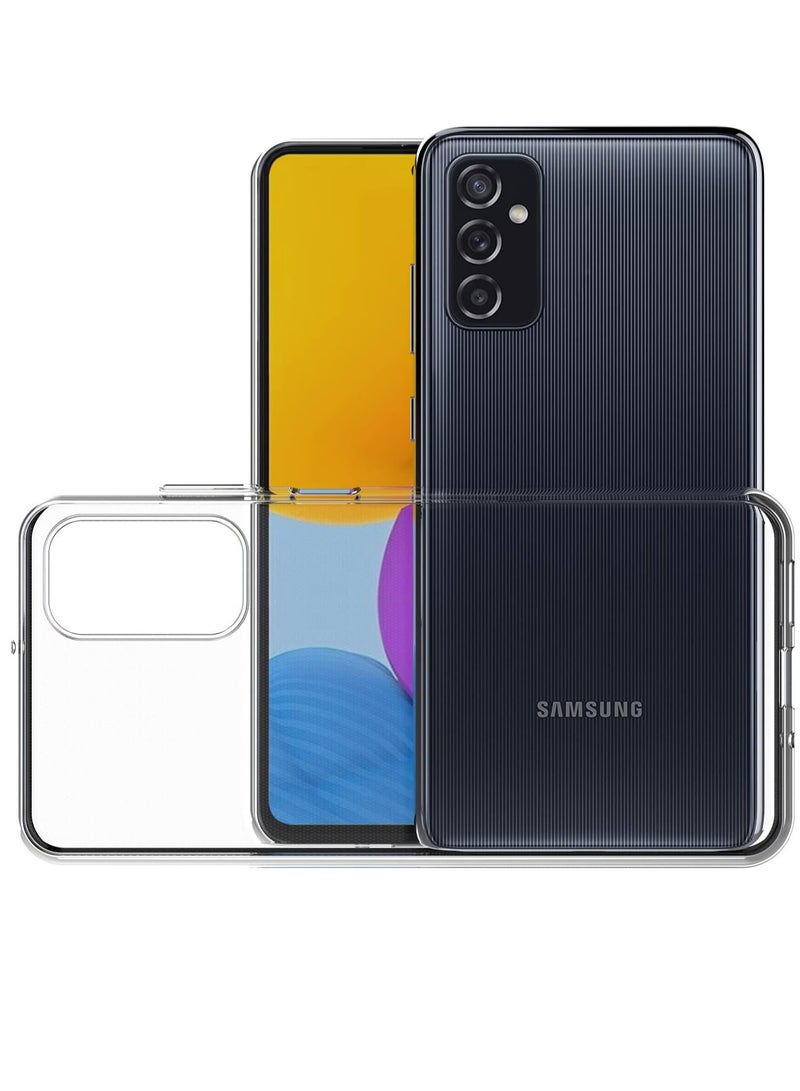 جراب حماية شفاف لموبايل سامسونج M52 5G /  Samsung M52 5Gمن البولي يوريثين المقاوم للحرارة مضاد للخدوش من تين تك - شفاف