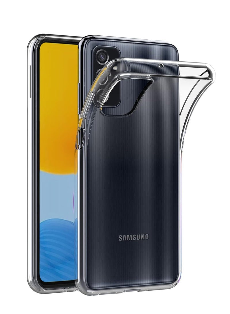 جراب حماية شفاف لموبايل سامسونج M52 5G /  Samsung M52 5Gمن البولي يوريثين المقاوم للحرارة مضاد للخدوش من تين تك - شفاف