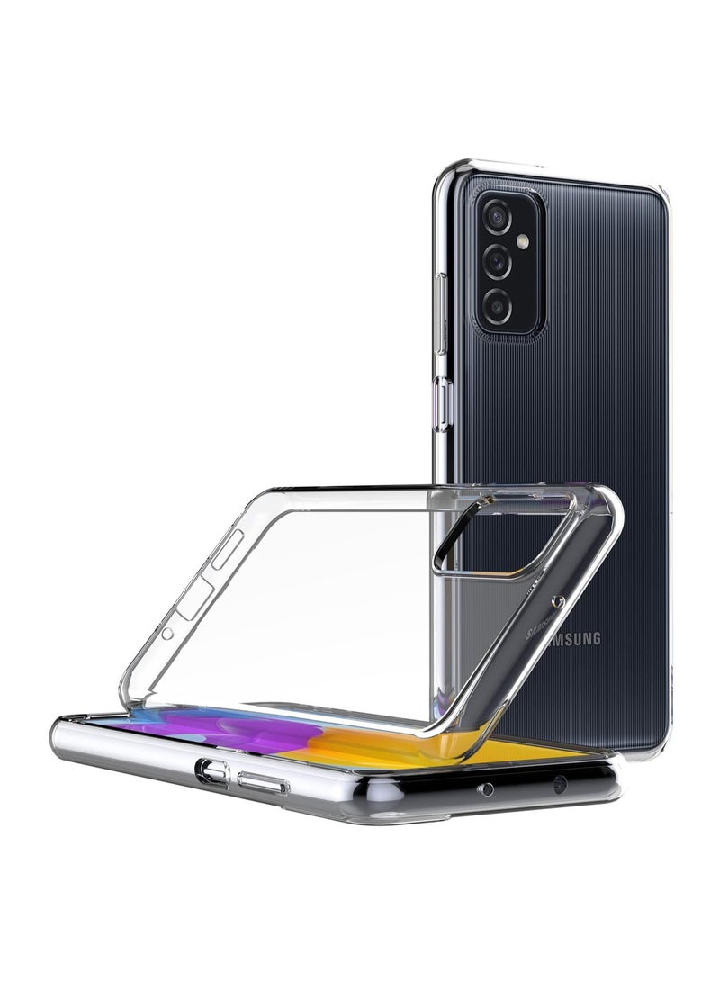 جراب حماية شفاف لموبايل سامسونج M52 5G /  Samsung M52 5Gمن البولي يوريثين المقاوم للحرارة مضاد للخدوش من تين تك - شفاف